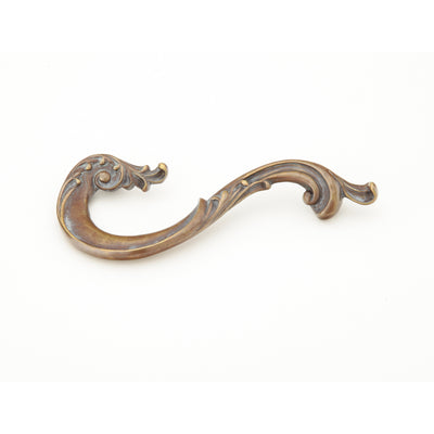 Antique Hardware 1 11/16 Inch (3 1/2 Inch c-c) Symphony French Court Left Hand Pull CABINET PULL