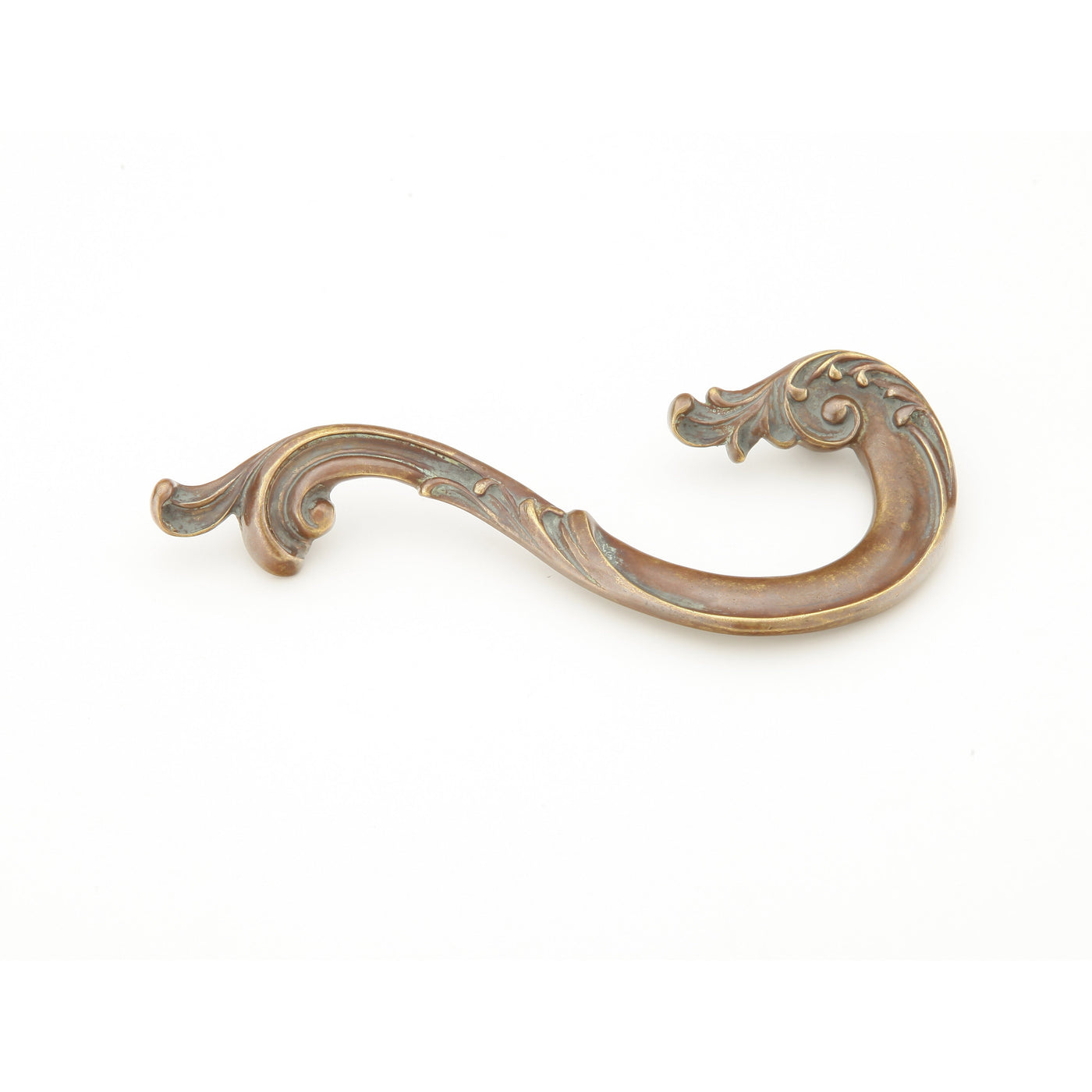 Antique Hardware 1 11/16 Inch (3 1/2 Inch c-c) Symphony French Court Right Hand Pull CABINET PULL