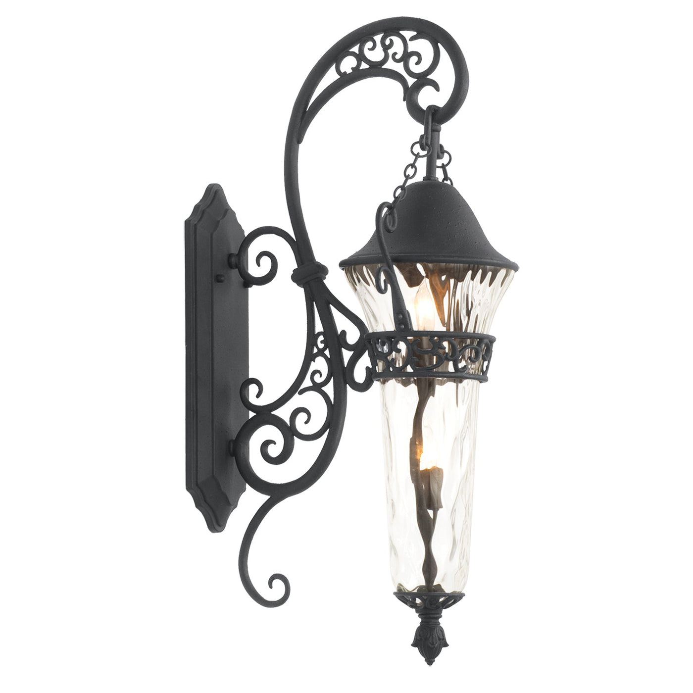 Anastasia Outdoor 2 Light Large Wall Bracket