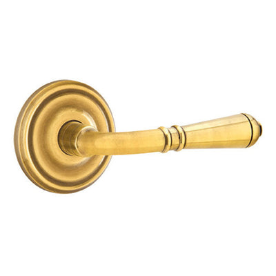 Antique Hardware Emtek Solid Brass Turino Lever With Regular Rosette (Many Finishes Available) EMTEK LEVER DOOR KNOB