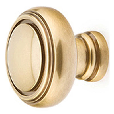 Antique Hardware 1 1/4 Inch Solid Brass Norwich Cabinet & Furniture Knob CABINET KNOB