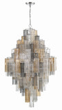 Antique Hardware Addis 20 Light Polished Chrome Chandelier Chandelier