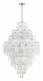 Antique Hardware Addis 20 Light Polished Chrome Chandelier Chandelier