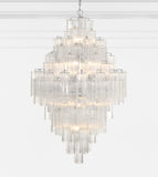 Antique Hardware Addis 20 Light Polished Chrome Chandelier Chandelier