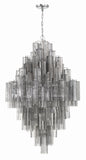 Antique Hardware Addis 20 Light Polished Chrome Chandelier Chandelier