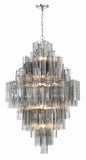 Antique Hardware Addis 20 Light Polished Chrome Chandelier Chandelier