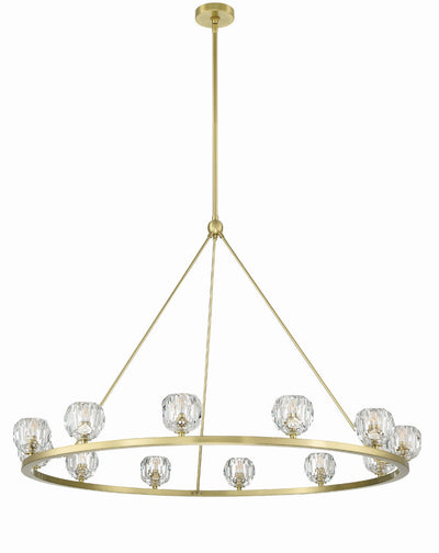 Antique Hardware Aragon 12 Light Soft Brass Chandelier Chandelier