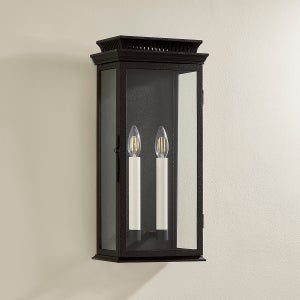 ##Antique Hardware## Louie Exterior Wall Sconce