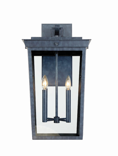 Antique Hardware Belmont 4 Light Graphite Outdoor Sconce Exterior