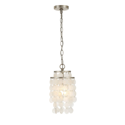 Antique Hardware Brielle 1 Light Antique Silver Mini Pendant Pendant