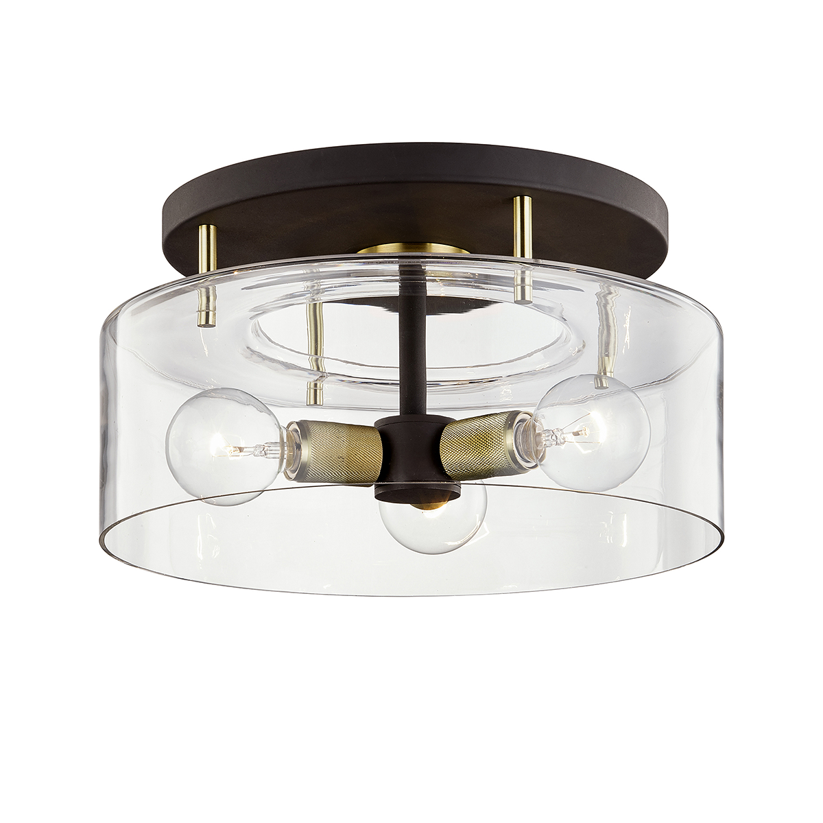 Troy Lighting Bergamot Station Semi Flush