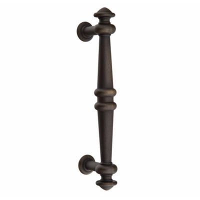 Antique Hardware 10 3/8 Inch Tuscany Bronze Recoleta Pull FLUSH-PULL-POCKET DOOR