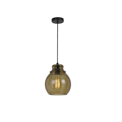 Antique Hardware 60W AVERSA RIPPLED GLASS PENDANT (EDISON BULB NOT INCLUDED) Pendant