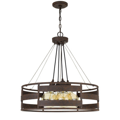 Antique Hardware 60W X 4 ROCHEFORT METAL CHANDELIER (EDISON BULBS SHOWN ARE INCLUDED) Chandelier