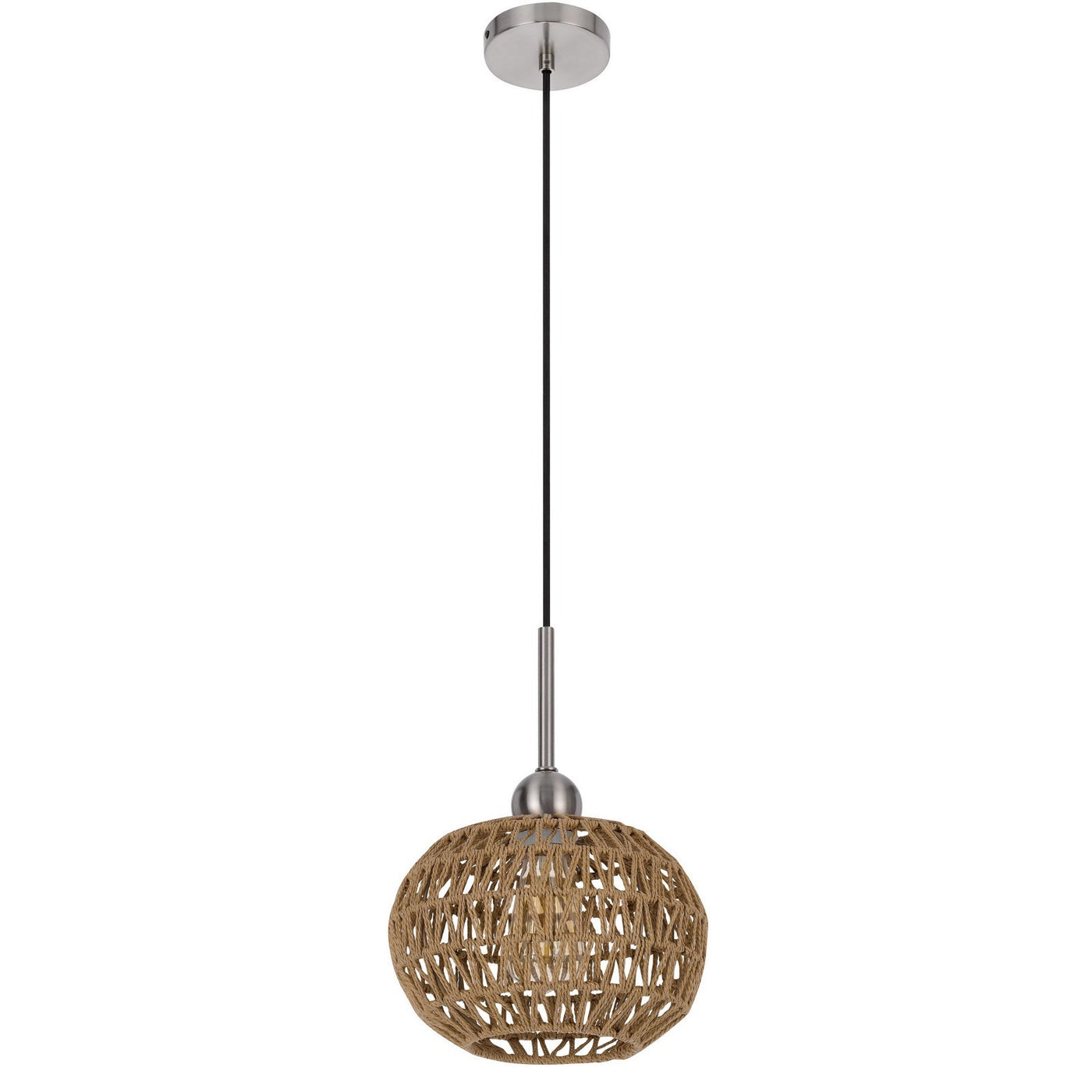 Antique Hardware 60W MEDAN ROPED PENDANT FIXTURE Pendant