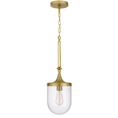 Antique Hardware 60W ITHACA BUBBLED GLASS PENDANT FIXTURE Pendant