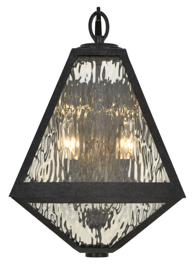 Antique Hardware Brian Patrick Flynn Glacier 2 Light Black Charcoal Outdoor Sconce Exterior