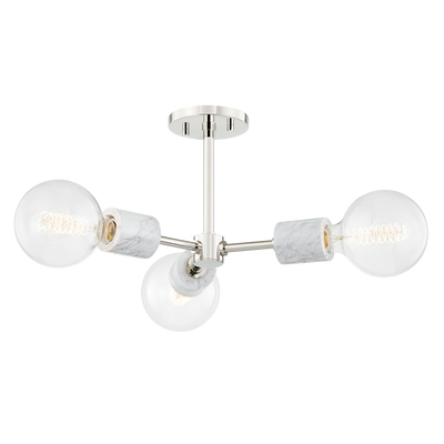 Antique Hardware Asime Semi Flush Semi Flush