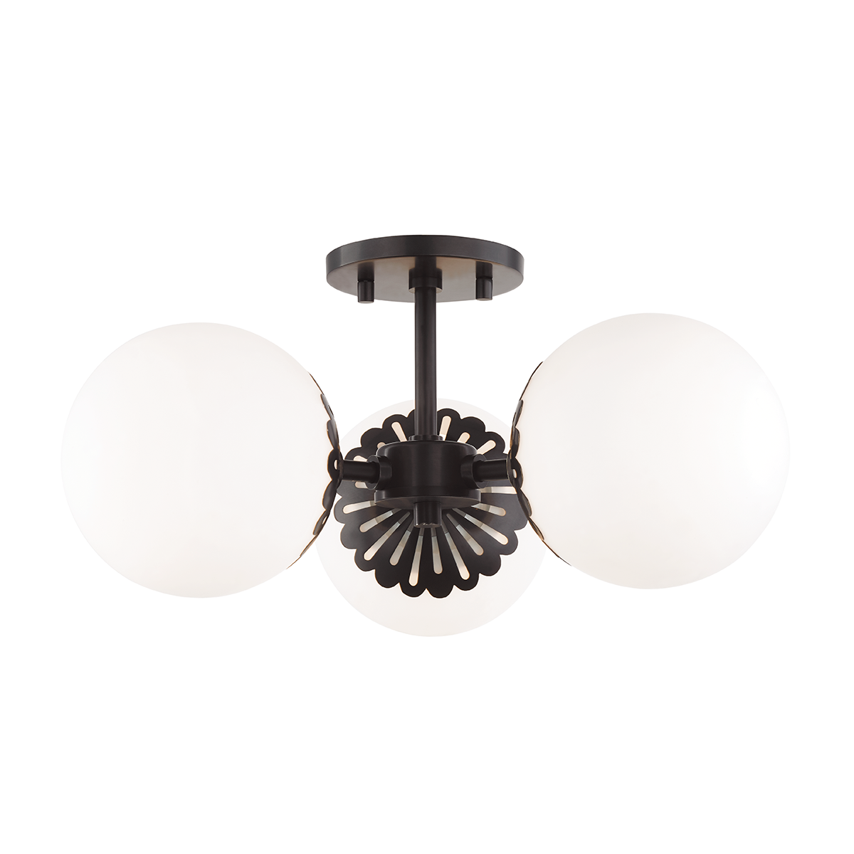 ##Antique Hardware## Paige Semi Flush