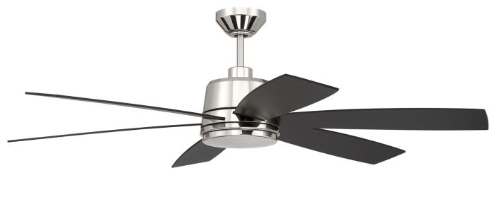 54" Hogan Fan in Polished Nickel Finish, Blades Included