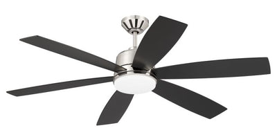 54" Hogan Fan in Polished Nickel Finish, Blades Included