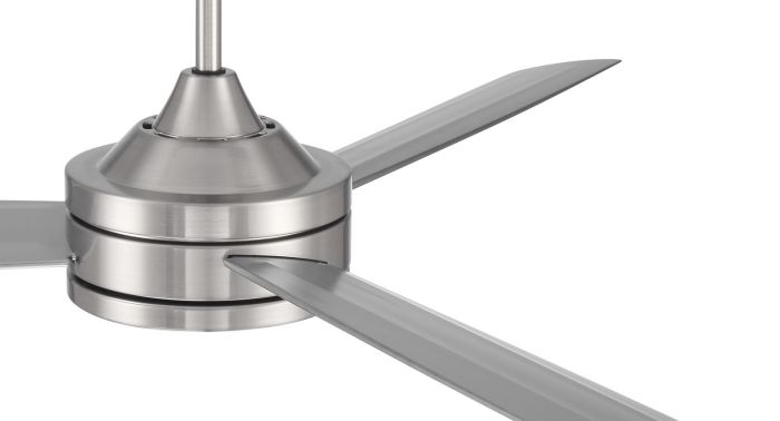 62" Inspo Indoor Fan in Brushed Polished Nickel w/ Brushed Nickel Blades