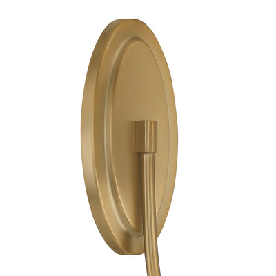 ##Antique Hardware## Juno 1 Light Vibrant Gold Sconce