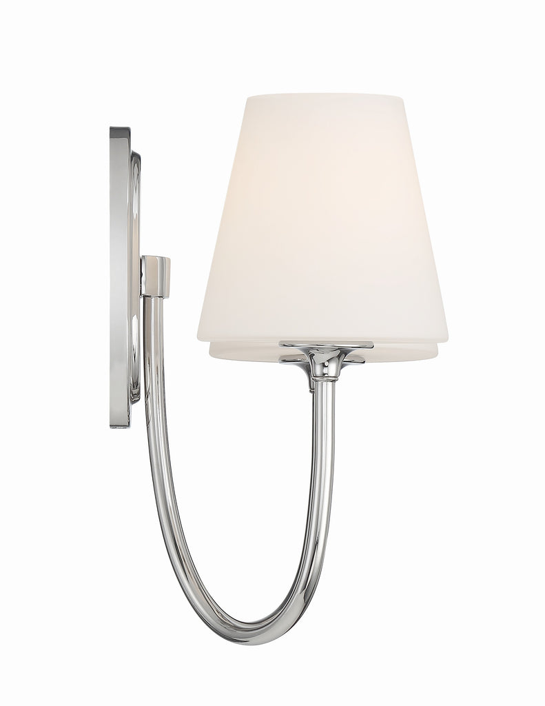 ##Antique Hardware## Juno 2 Light Polished Nickel Sconce