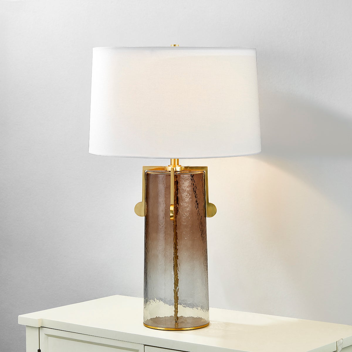 ##Antique Hardware## WILDWOOD TABLE LAMP