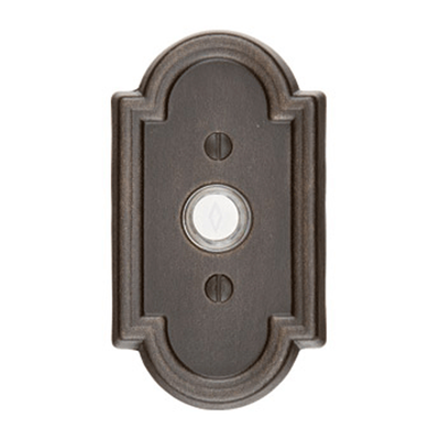 ##Antique Hardware## Emtek 2411 Doorbell Button With #11 Rosette (Several Finishes Available)