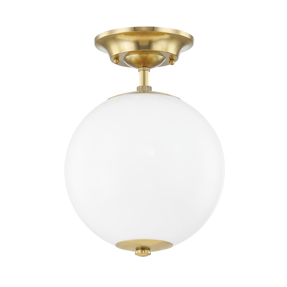 ##Antique Hardware## Sphere No.1 Semi Flush