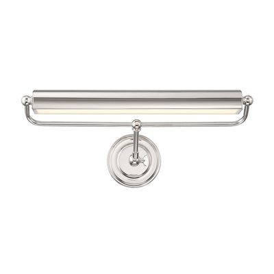 ##Antique Hardware## Miller Integrated LED Polished Nickel Sconce