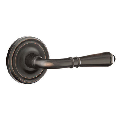 Antique Hardware Emtek Solid Brass Turino Lever With Regular Rosette (Many Finishes Available) EMTEK LEVER DOOR KNOB