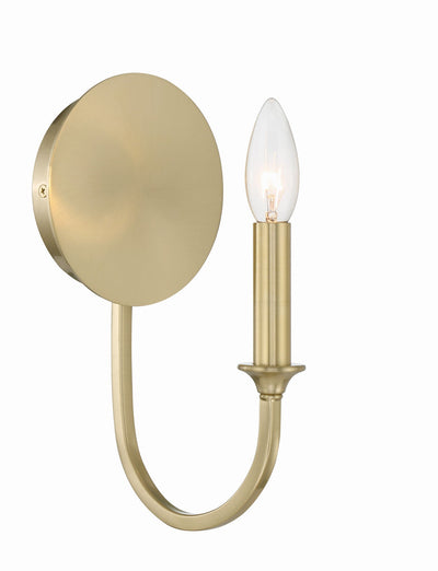 ##Antique Hardware## Payton 1 Light Vibrant Gold Sconce