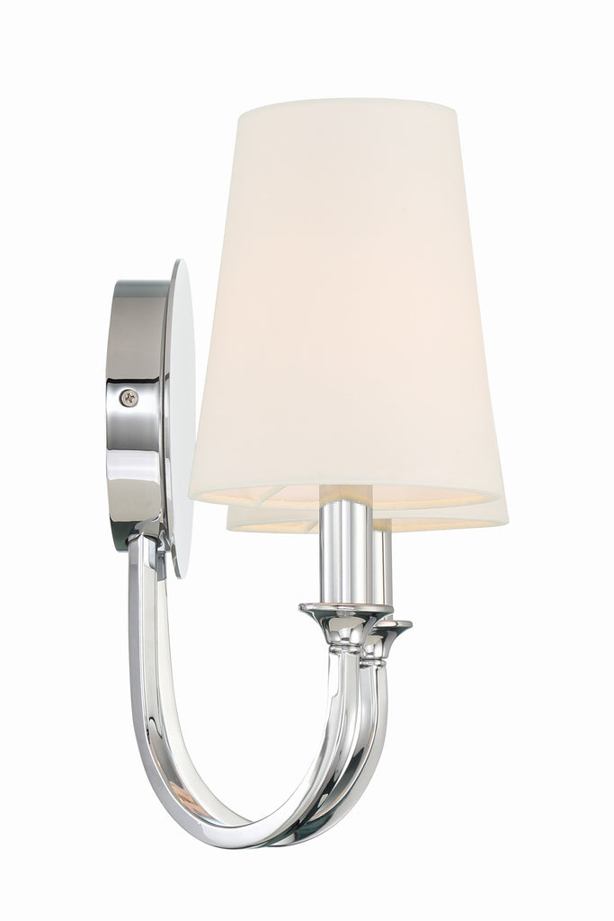 ##Antique Hardware## Payton 2 Light Polished Chrome Sconce