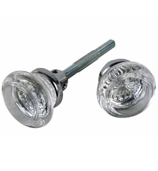 ##Antique Hardware## Discounted Sale Item Round Crystal Spare Door Knobs (Several Finishes Available)