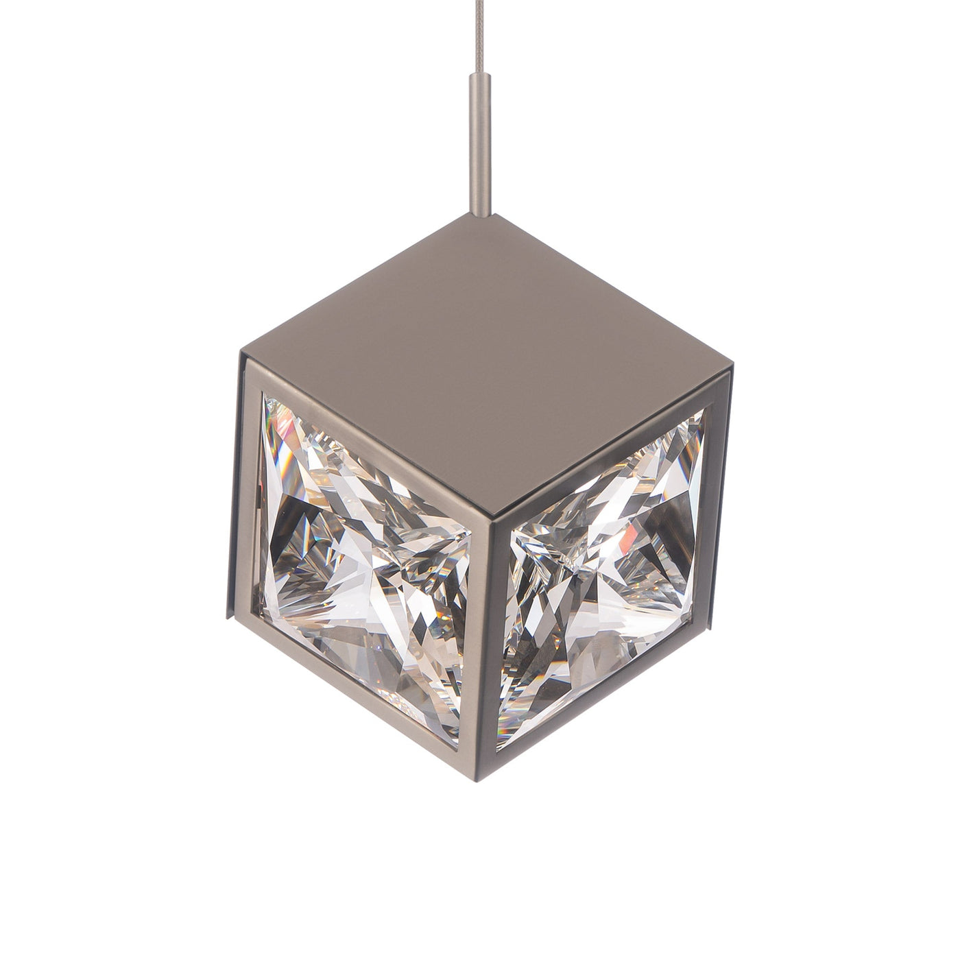 ##Antique Hardware## Ice Cube LED Mini Pendant