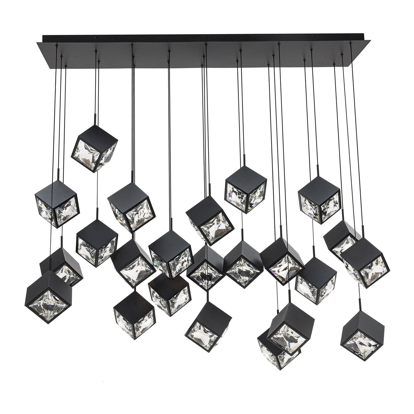 ##Antique Hardware## Ice Cube Multi-Light 4-CCT Pendant