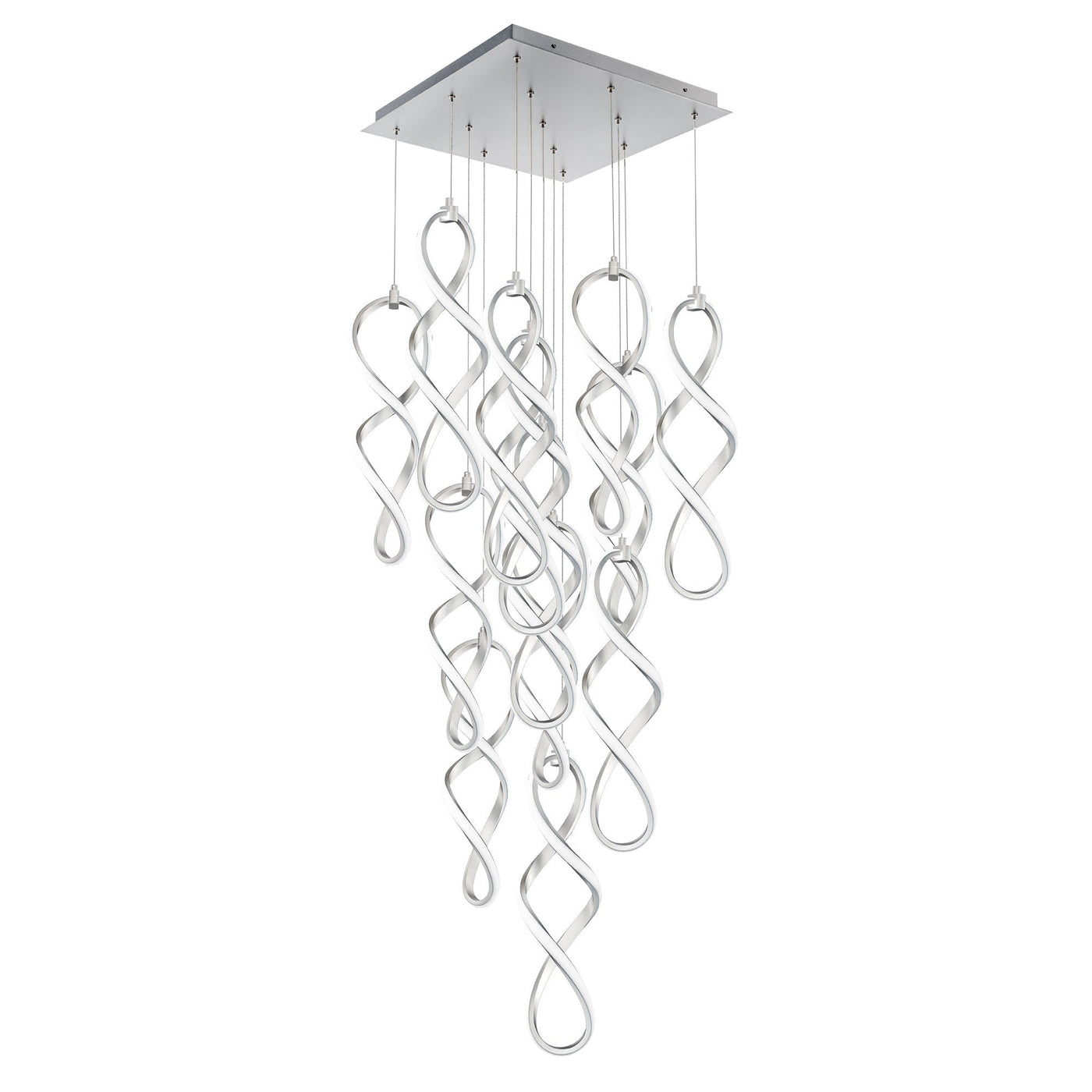 ##Antique Hardware## Interlace Multi-Light 4-CCT Pendant