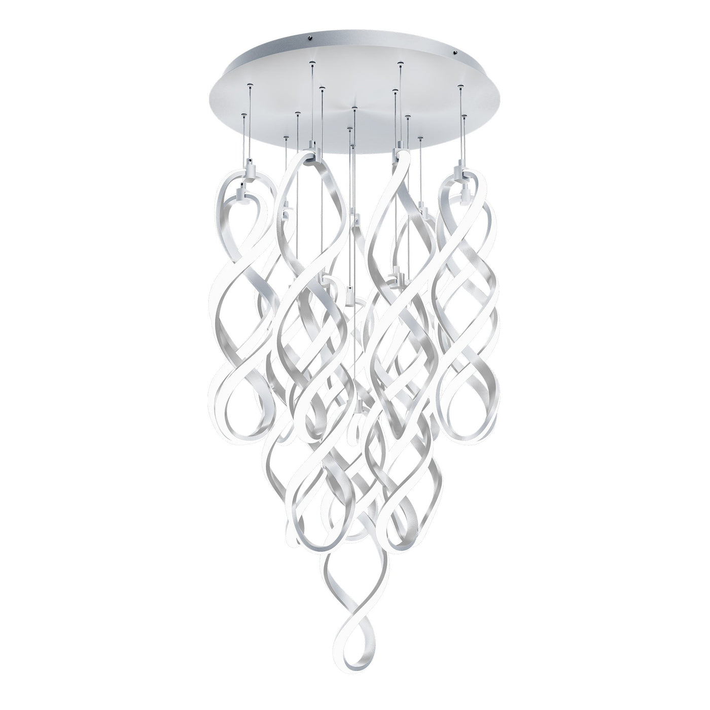 ##Antique Hardware## Interlace Multi-Light 4-CCT Pendant