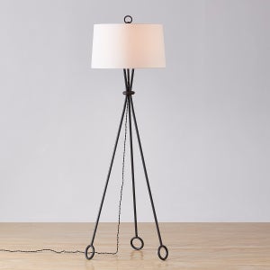 ##Antique Hardware## Santa Monica Floor Lamp