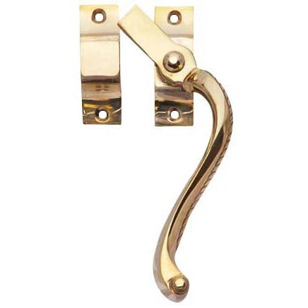 ##Antique Hardware## Georgian Rope Window Lock Right Hinge (Several Finishes Available)