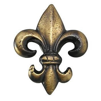 Antique Hardware 1 5/8 Inch Fleur de Lis Cabinet & Furniture Knob CABINET KNOB