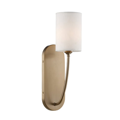 ##Antique Hardware## Preston 1 Light Vibrant Gold Sconce