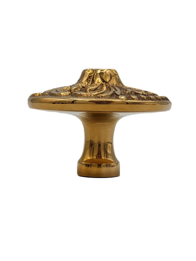 ##Antique Hardware## 1 7/8 Inch Solid Brass Rococo Victorian Cabinet and Furniture Knob (Several Finishes Available)