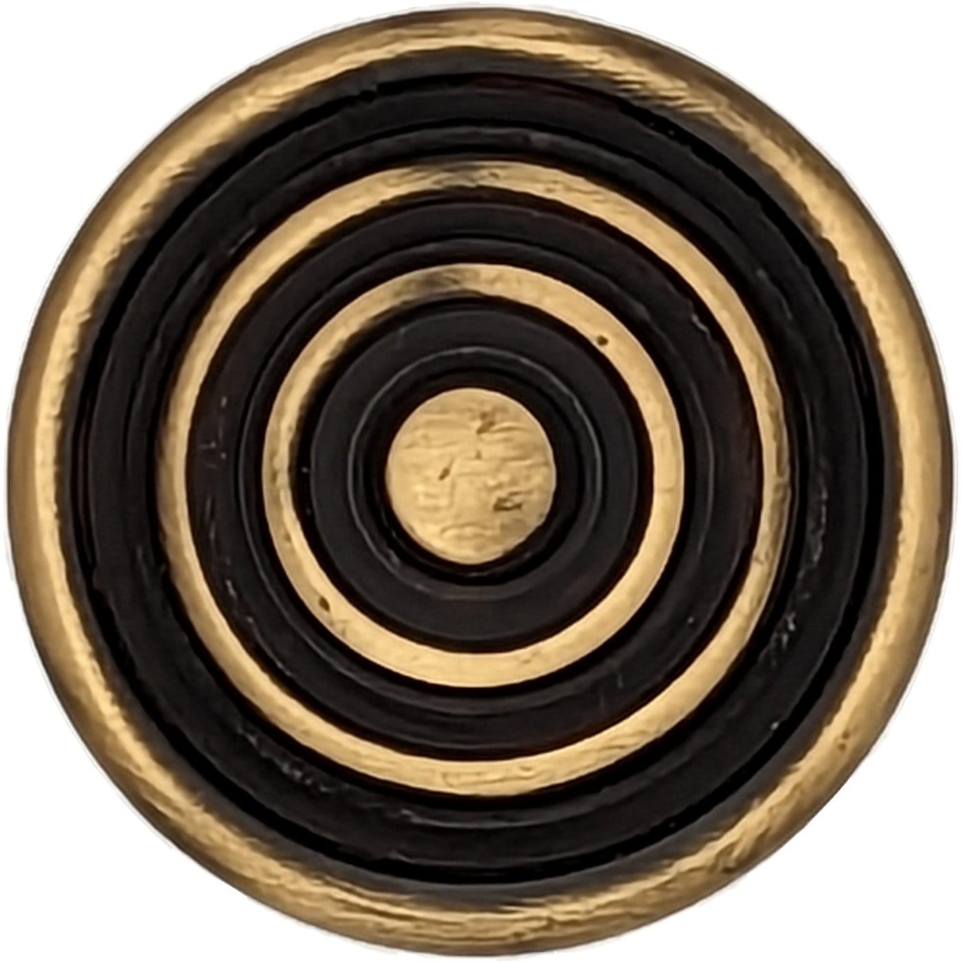 ##Antique Hardware## 1 1/2 Inch Concentric Circle Cabinet Knob (Several Finishes Available)