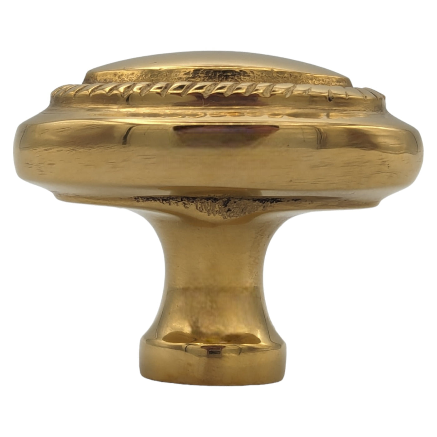 Antique Hardware 1 1/2 Georgian Roped Oval Cabinet Knob (Several Finishes Available) CABINET KNOB