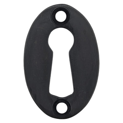 ##Antique Hardware## 1 1/2 Inch Traditional Oval Escutcheon (Several Finishes Available)