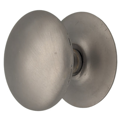 Antique Hardware 1 1/3 Inch Round Cabinet Knob with Backplate (Several Finishes Available) CABINET KNOB