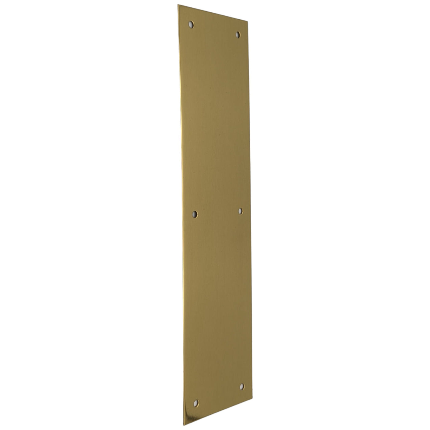 Antique Hardware 12 Inch Overall Traditional Solid Brass Push Plate (Several Finishes Available) 